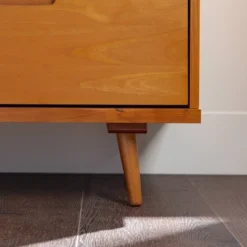 Cara 3 Drawer Mid-Century Modern 3 Drawer TV Stand For TVs Up To 80" - Saracina Home -Furniture Store GUEST adfc6377 a2f8 4667 b301 db0ca03593e7