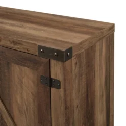 Modern Industrial Barn Door TV Stand For TVs Up To 80" - Saracina Home -Furniture Store GUEST afac1c27 4b7b 4d76 b33d 9ab24c5412bc