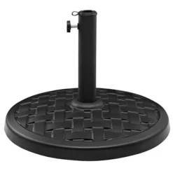 Rashida Round Lattice Weave Umbrella Stand - Saracina Home -Furniture Store GUEST b0050dfe 8fb7 4e77 accf f96ab5cd7872