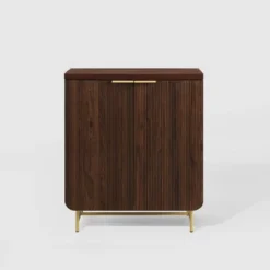 Modern 2 Door Reeded Accent Cabinet - Saracina Home -Furniture Store GUEST b6691c2d 1ade 4410 b6d6 cfe437f5f903