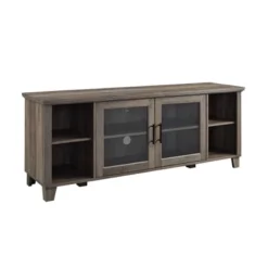 Rustic Transitional 2 Door TV Stand For TVs Up To 65" - Saracina Home -Furniture Store GUEST ba3d28a8 23b8 4197 926c 541d33af3720