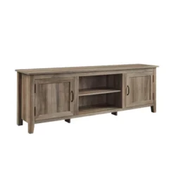 Modern Transitional Wood TV Stand For TVs Up To 80" - Saracina Home -Furniture Store GUEST be17062c 6d12 48c6 b3d9 28ab1b1414f7