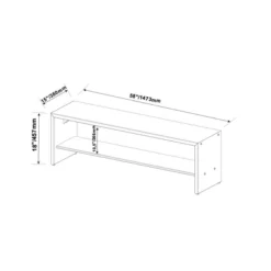 58" Solid Rustic Reclaimed Wood Entry Bench - Saracina Home -Furniture Store GUEST bfa47d63 65e0 4e91 bc91 c6d2501134de