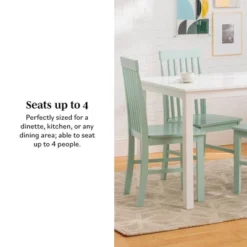 5pc Modern Two-Toned Kitchen Dining Set - Saracina Home -Furniture Store GUEST c120933e b0f6 4edc bb44 5cecbeddb1be