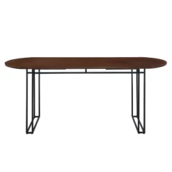 71" Phyllis Modern Drop Leaf Dining Table Walnut - Saracina Home -Furniture Store GUEST c1a3f38c f2d2 470d ba9e b5f48f56cd10