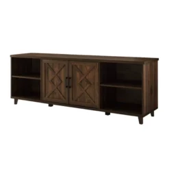 Whitton Modern Transitional Geometric 2 Door TV Stand For TVs Up To 80" - Saracina Home -Furniture Store GUEST c335fd50 cc2d 4566 af46 ad37b12682c4