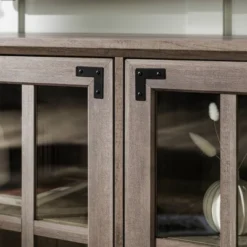 Avalene Modern Farmhouse 4 Door Glass Window Pane TV Stand For TVs Up To 65" - Saracina Home 31 Avalene Modern Farmhouse 4 Door Glass Window Pane TV Stand For TVs Up To 65" - Saracina Home -Furniture Store GUEST cca866d1 1c31 43f6 a854 e63998384782