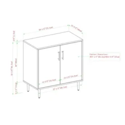 Angelo Modern Bookmatch Accent Cabinet - Saracina Home -Furniture Store GUEST cf0b4a1a 7813 4e3e aff3 4cb726389e84