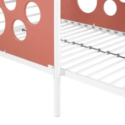 Twin Modern Cut-Out L-Shaped Metal Bunk Bed - Saracina Home -Furniture Store GUEST d136bdc3 f058 4dfd 808e 90088fa20ede