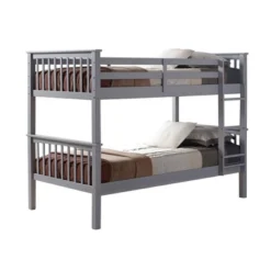 Twin Over Twin Solid Wood Mission Design Bunk Bed - Saracina Home -Furniture Store GUEST d5917a7c d7f7 4fac 8bf5 55436f14d9c3