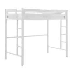 Twin Premium Deluxe Metal Loft Bed - Saracina Home 11 Twin Premium Deluxe Metal Loft Bed - Saracina Home -Furniture Store GUEST d5e2f50f 001e 4e3d bb59 b10ee05e384c