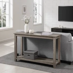 Classic Wood Console Table - Saracina Home -Furniture Store GUEST da9b3757 de72 4f2e b74c 8deb663b6303