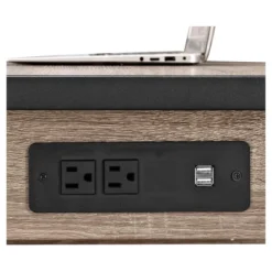 60" Industrial Transitional Tech Desk With USB - Saracina Home -Furniture Store GUEST dafb610c 7c51 4666 bc1f 776320eeea76