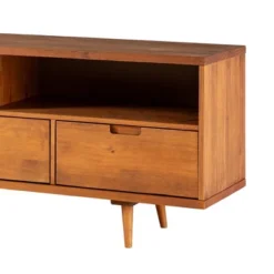 Cara Mid-Century Modern 3 Drawer TV Stand For TVs Up To 65" - Saracina Home -Furniture Store GUEST dca4b737 87bc 4171 8896 516227b5b85f