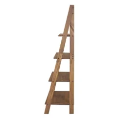 68.25" Boho 4 Tier Solid Wood Ladder Bookshelf Plant Stand - Saracina Home -Furniture Store GUEST dcebb02b ce9e 4efa aa43 b3b4bbe0ac56