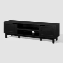 Modern Transitional 2 Door Storage TV Stand For TVs Up To 65" - Saracina Home -Furniture Store GUEST dd87bd21 ef5c 4ec9 971f 2417f0f1dbd9