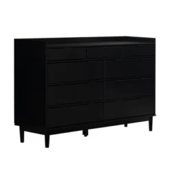 Mid-Century Modern Solid Wood 9 Drawer Horizontal Dresser - Saracina Home -Furniture Store GUEST ddb1864a 3a6e 4bd0 9f63 d79d733a83e3