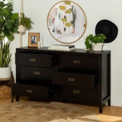 Classic Horizontal Bedroom 6 Drawer Dresser - Saracina Home -Furniture Store GUEST e0ff0d22 6ffd 4d90 beb5 d9cf712e860b