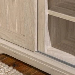 48" Transitional Sliding Door Wood And Metal Bench - Saracina Home -Furniture Store GUEST e191b3ca 553b 4cdc be22 c667d4f4d189