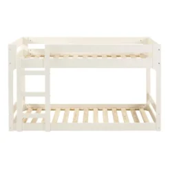 Twin Over Twin Indy Contemporary Solid Wood Bunk Bed - Saracina Home -Furniture Store GUEST e2e3d7c7 f10b 4ce2 9d87 3c110ebaca6a