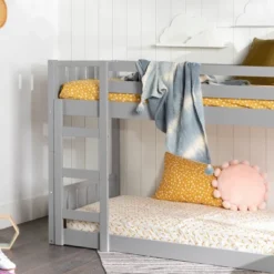 Twin Over Twin Wood Detachable Slat Bunk Bed - Saracina Home -Furniture Store GUEST e5eb4fe9 f17b 429e a72b dbad1aa70275