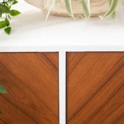 Angelo Modern Bookmatch 4 Door Sideboard - Saracina Home -Furniture Store GUEST f233695f b1bd 43ec b967 91b1aa8a812d