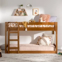 Twin Over Twin Indy Contemporary Solid Wood Bunk Bed - Saracina Home -Furniture Store GUEST f46b06df 56c4 45c1 86f1 0d8dc311751e