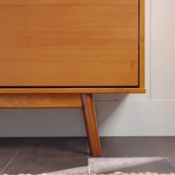 Solid Wood Mid-Century Modern TV Stand For TVs Up To 80" - Saracina Home -Furniture Store GUEST f4abc142 84ea 4c94 8534 cf09ec9e7bfa