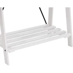 68" Solid Wood X Back Angled Hall Tree White Wash - Saracina Home -Furniture Store GUEST f4e3d01d 2301 4912 8895 b1e20fc3155c