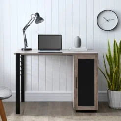 Polay Modern Computer Desk With Chalkboard Door - Saracina Home -Furniture Store GUEST f4e4e501 0447 4278 a65b 478f38324bf4
