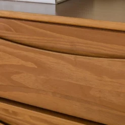 Mid-Century Modern Contoured 5 Drawer Chest Of Drawers - Saracina Home -Furniture Store GUEST f771bc5b 00e3 4d3b 9835 237e83a63c48