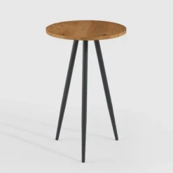 Modern Glam 3 Leg Round Side Table - Saracina Home -Furniture Store GUEST fc2c2450 d427 4424 b7ac 507ec329766b
