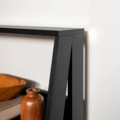 55" Thatcher Transitional Wood 4 Shelf Ladder Bookshelf - Saracina Home 19 55" Thatcher Transitional Wood 4 Shelf Ladder Bookshelf - Saracina Home -Furniture Store GUEST fdfab501 7dbb 4ada aea6 88e25c895dc0